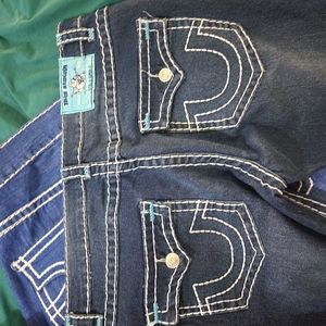 True Religion mens Jeans size 38 "Triple stitched"